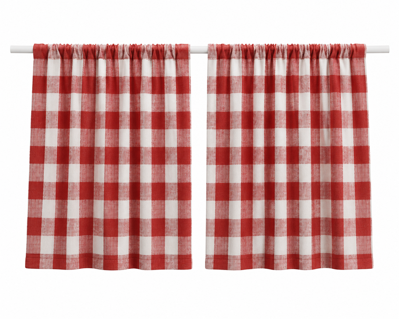 Red Tavern Plaid Curtains