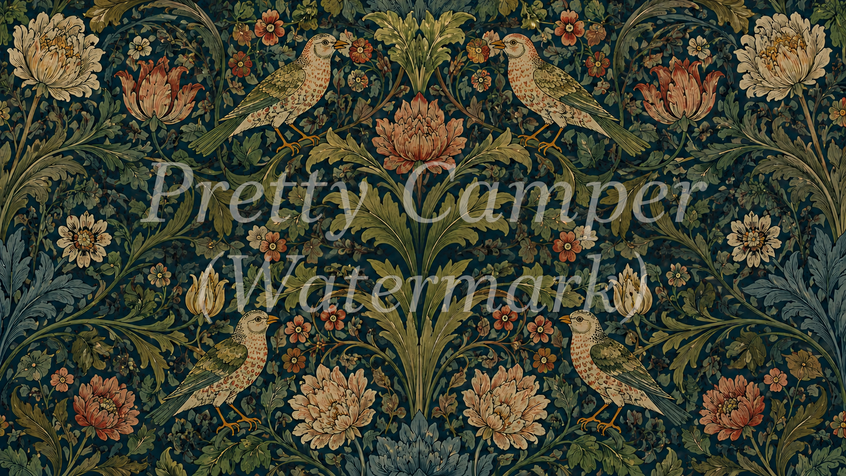 Digital Download for Large Screen TV - William Morris I