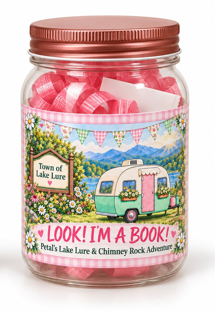 Petal’s Lake Lure & Chimney Rock Adventure — Personalized E-Book Adventure Jar