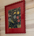 Rifle Paper Co. Framed Art (Colette Navy/Coral Red Frame)
