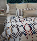 Laura Ashley Faux Fur Comforter Set - Queen