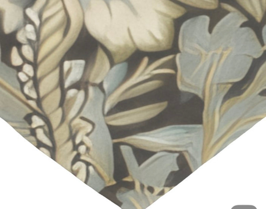 Pretty Camper - William Morris - Anemone and Willow Bough Bed Runner and Pillow Set