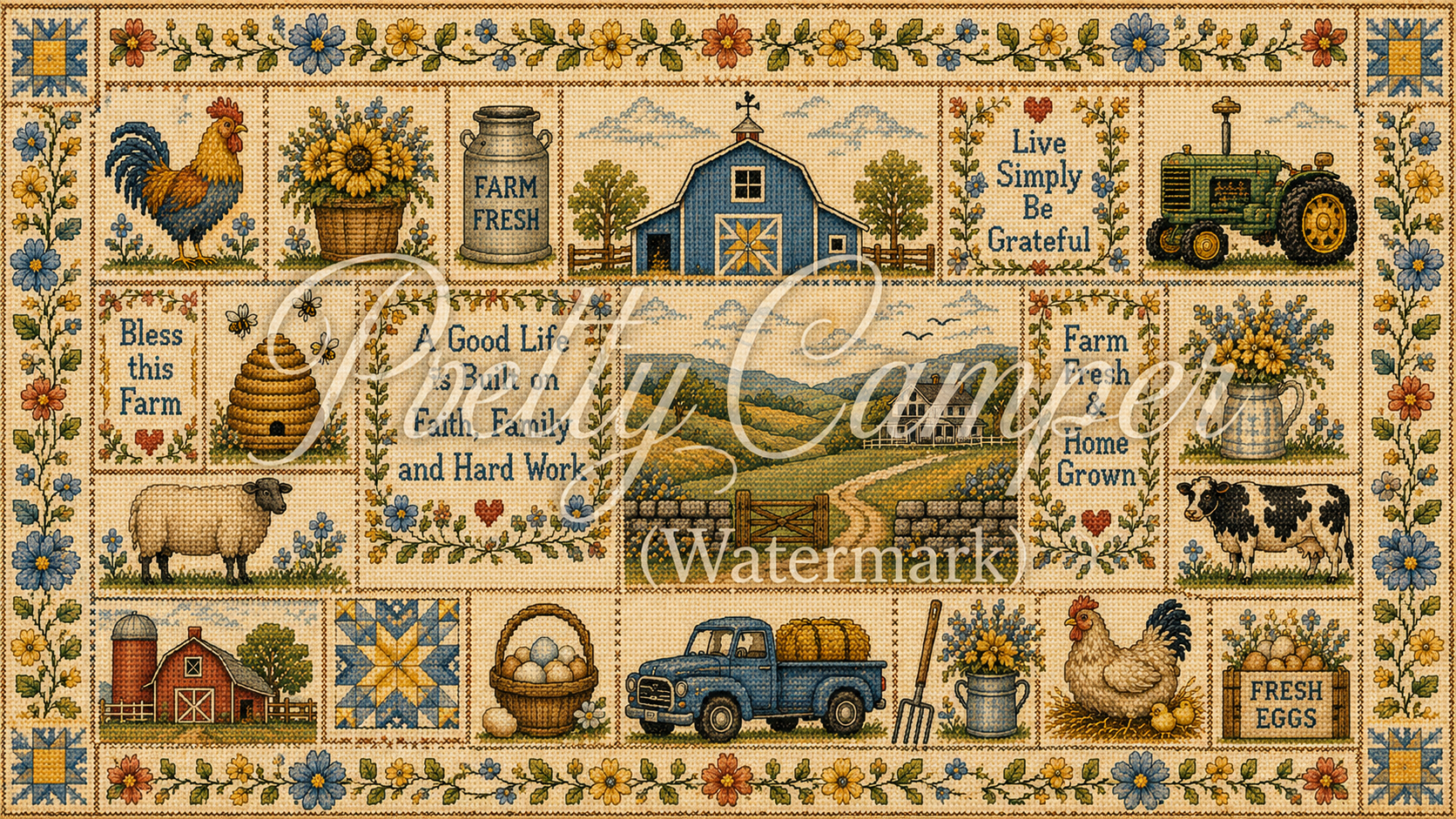 Digital Download for Large Screen TV - Sampler