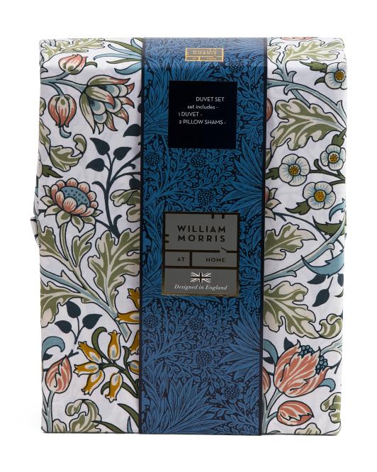 Morris & Co Hyacinth Meadow Duvet Cover - Queen