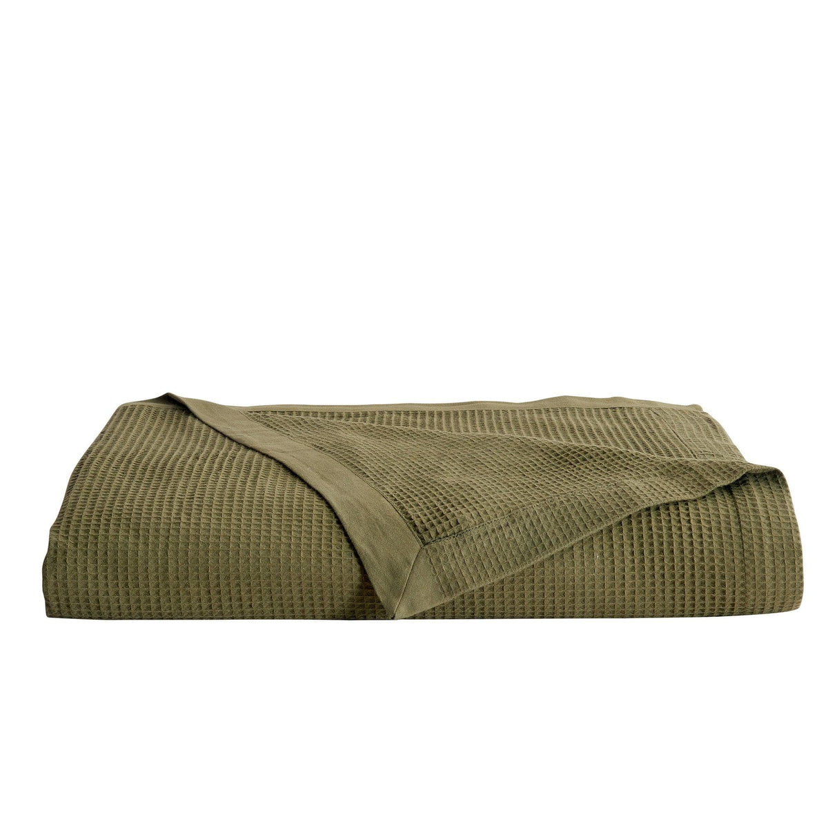 100% Cotton Small Waffle Weave Blanket - Hazel Collection
