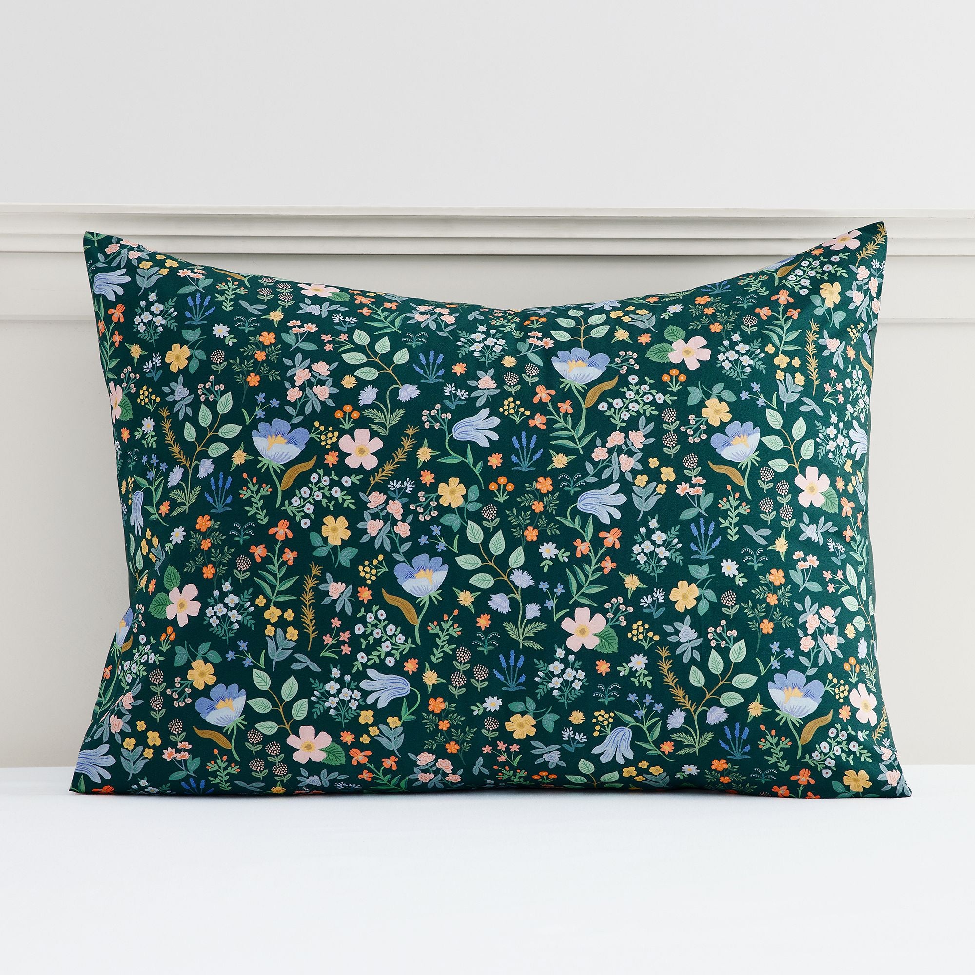 Pottery Barn's Rifle Paper Co. Bramble Fields Duvet + 2 Shams Set- Full/Queen